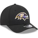 cepur-izliekta-melns-snapback-9forty-m-crown-team-no-baltimore-ravens-nfl-no-new-era