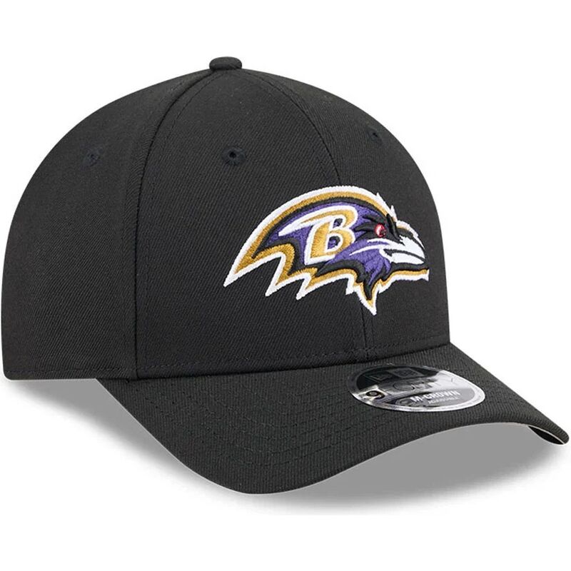 cepur-izliekta-melns-snapback-9forty-m-crown-team-no-baltimore-ravens-nfl-no-new-era