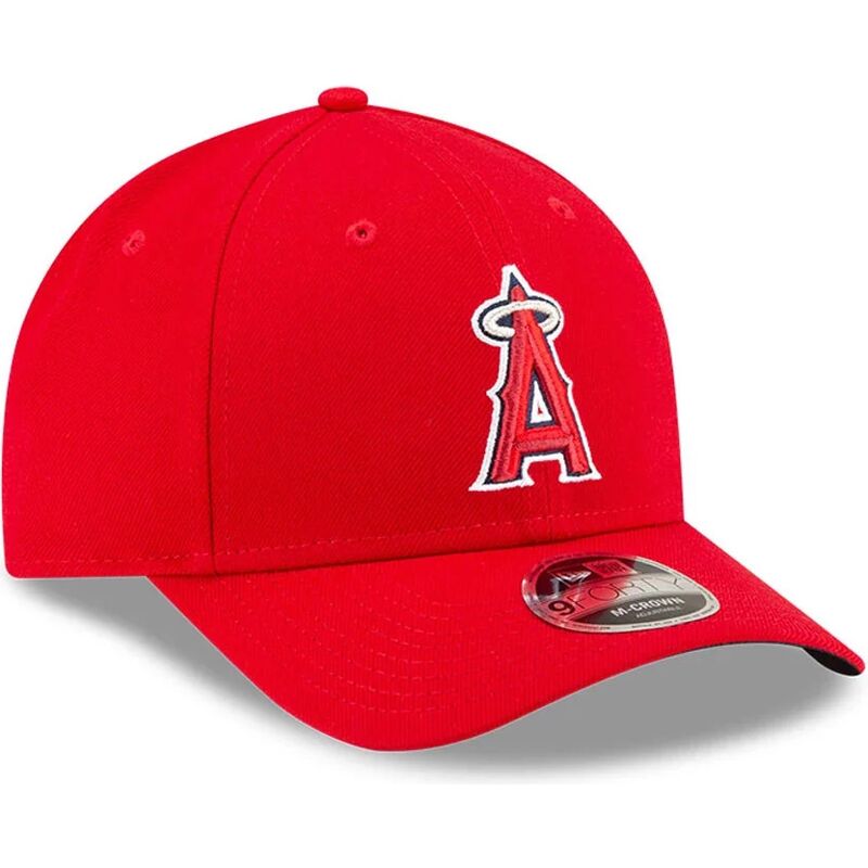cepur-izliekta-sarkans-snapback-9forty-m-crown-player-replica-no-los-angeles-angels-mlb-no-new-era