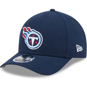 Cepur izliekta tumši zils snapback 9FORTY M-Crown Team no Tennessee Titans NFL no New Era