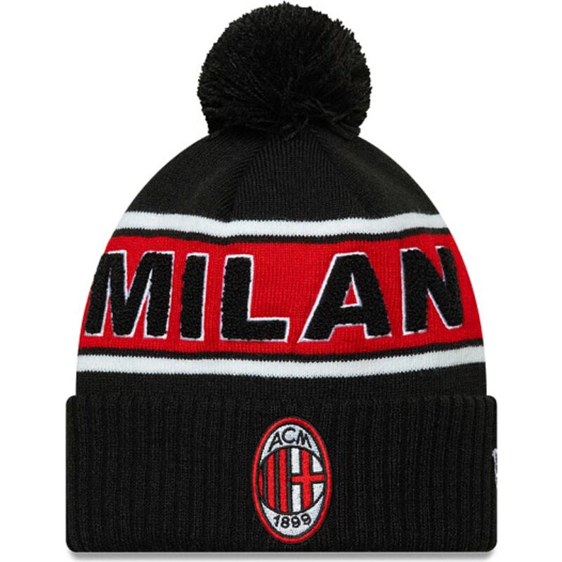 cepur-ar-bumbuli-melns-sport-cuff-no-ac-milan-serie-a-no-new-era