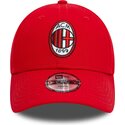 cepur-izliekta-sarkans-regulejams-berniem-9forty-core-no-ac-milan-serie-a-no-new-era