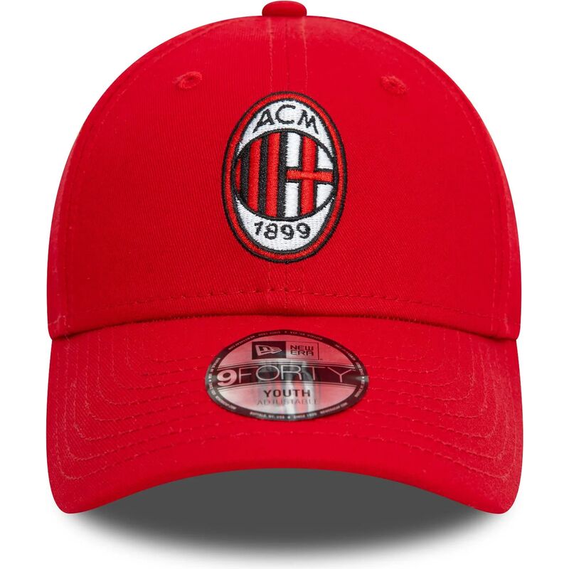cepur-izliekta-sarkans-regulejams-berniem-9forty-core-no-ac-milan-serie-a-no-new-era