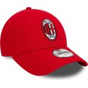 cepur-izliekta-sarkans-regulejams-berniem-9forty-core-no-ac-milan-serie-a-no-new-era