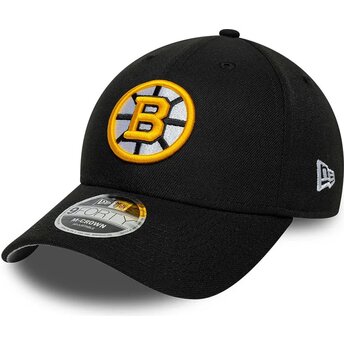 Cepur izliekta melns snapback 9FORTY M-Crown Team no Boston Bruins NHL no New Era