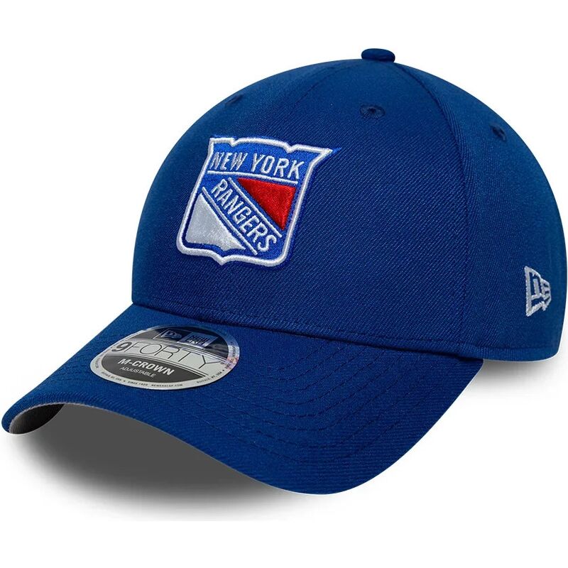 cepur-izliekta-zils-snapback-9forty-m-crown-team-no-new-york-rangers-nhl-no-new-era