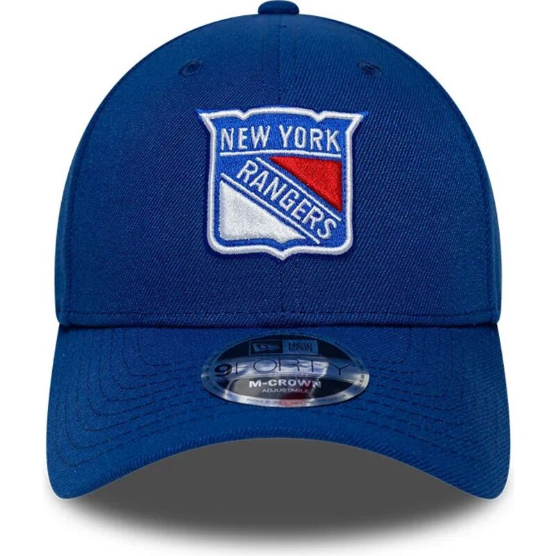 cepur-izliekta-zils-snapback-9forty-m-crown-team-no-new-york-rangers-nhl-no-new-era