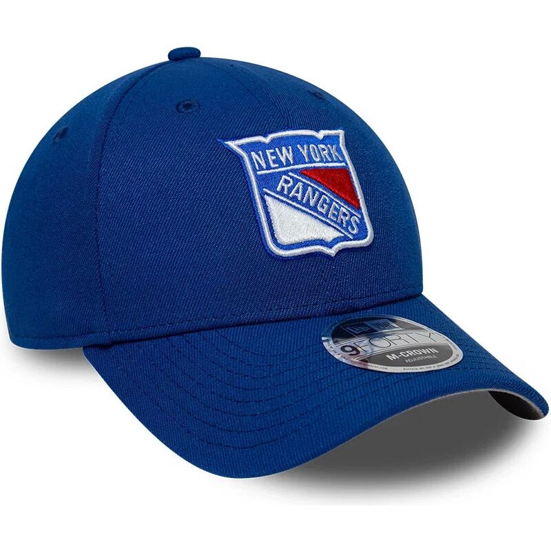 cepur-izliekta-zils-snapback-9forty-m-crown-team-no-new-york-rangers-nhl-no-new-era