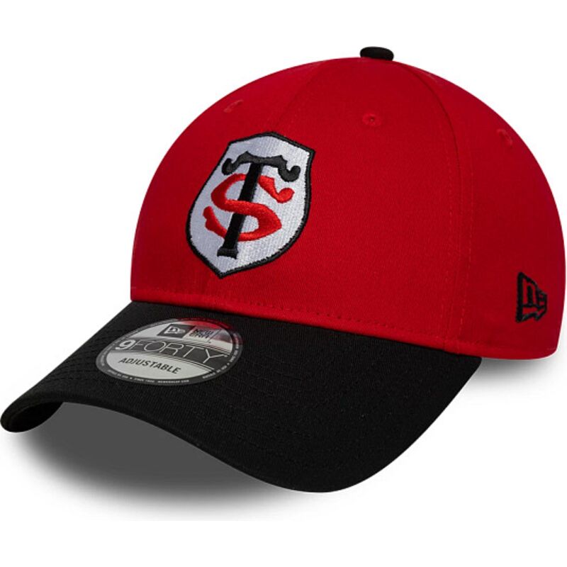 cepur-izliekta-sarkans-snapback-9forty-team-no-stade-toulousain-top-14-no-new-era