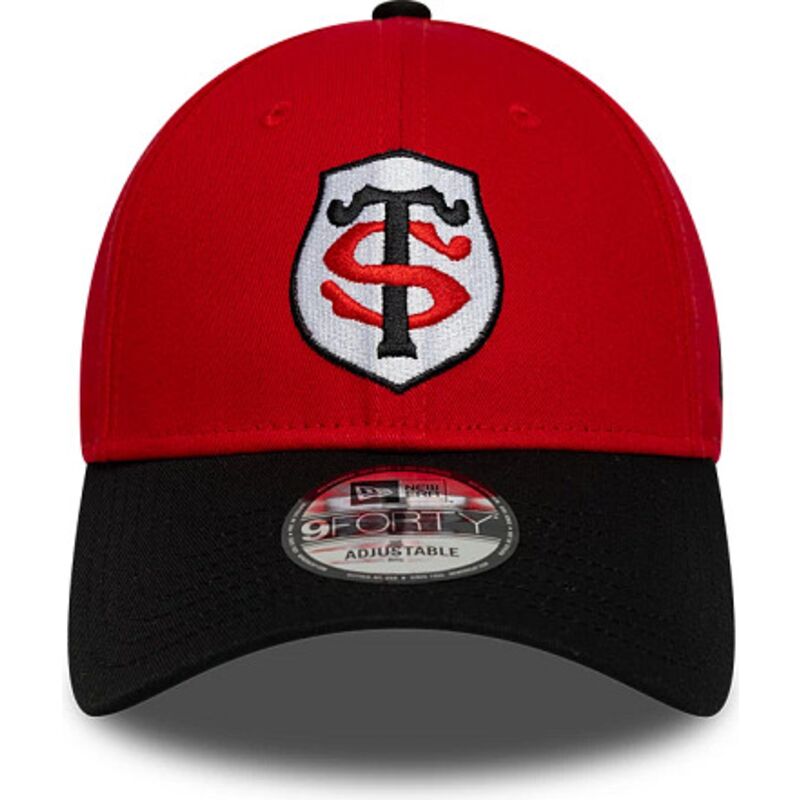 cepur-izliekta-sarkans-snapback-9forty-team-no-stade-toulousain-top-14-no-new-era