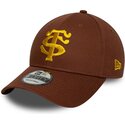 cepur-izliekta-bruns-snapback-9forty-seasonal-no-stade-toulousain-top-14-no-new-era