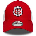 cepur-izliekta-truckeris-sarkans-regulejams-9forty-league-no-stade-toulousain-top-14-no-new-era