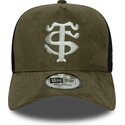 cepur-izliekta-truckeris-zals-snapback-e-frame-faux-suede-no-stade-toulousain-top-14-no-new-era