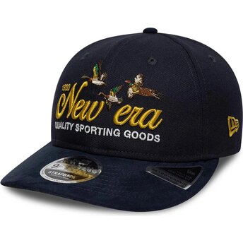 Cepur izliekta tumši zils regulējams 9FIFTY Retro Crown Suede no New Era