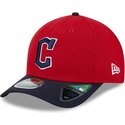 cepur-izliekta-sarkans-snapback-9forty-m-crown-player-replica-no-cleveland-guardians-mlb-no-new-era