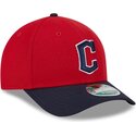 cepur-izliekta-sarkans-snapback-9forty-m-crown-player-replica-no-cleveland-guardians-mlb-no-new-era
