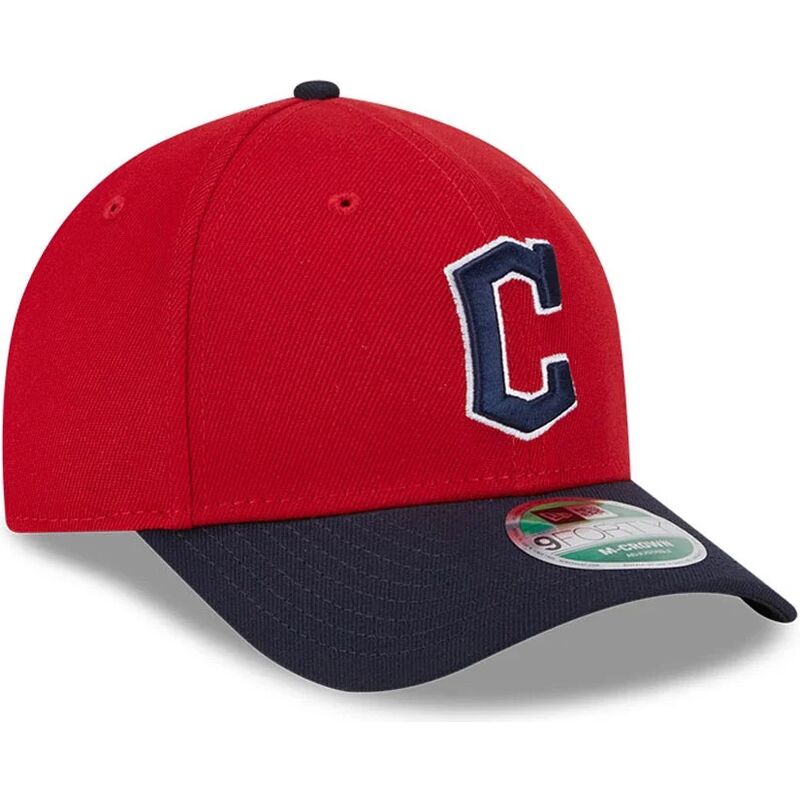 cepur-izliekta-sarkans-snapback-9forty-m-crown-player-replica-no-cleveland-guardians-mlb-no-new-era
