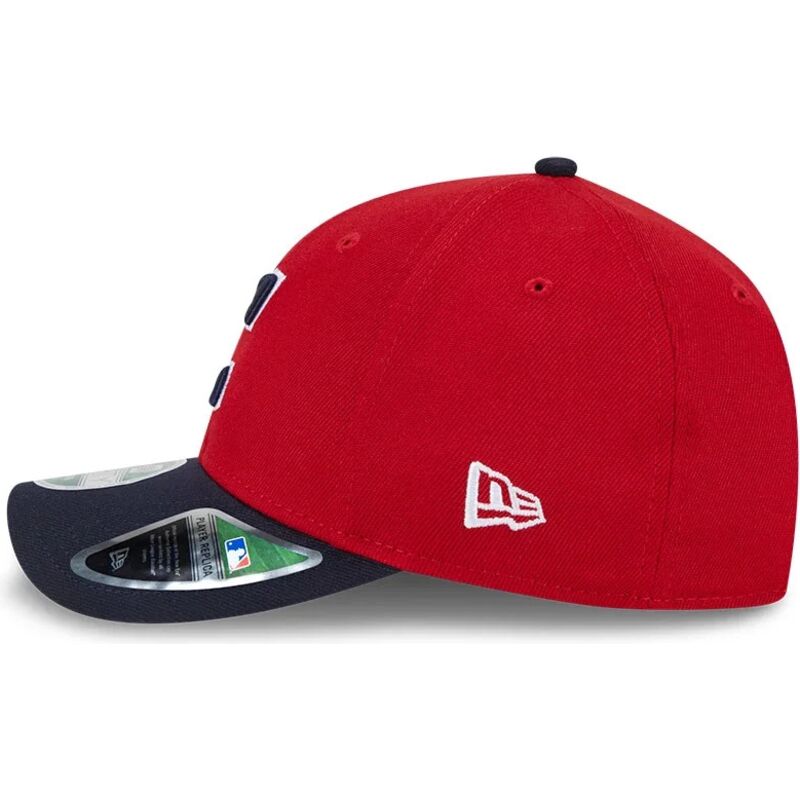 cepur-izliekta-sarkans-snapback-9forty-m-crown-player-replica-no-cleveland-guardians-mlb-no-new-era