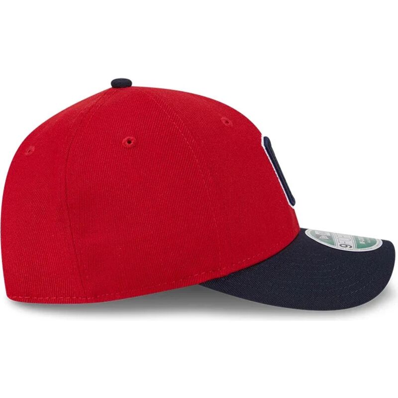cepur-izliekta-sarkans-snapback-9forty-m-crown-player-replica-no-cleveland-guardians-mlb-no-new-era
