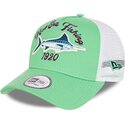 cepur-izliekta-truckeris-zals-snapback-a-frame-fishing-no-new-era
