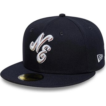 Cepur plakana tumši zils piegulošs 59FIFTY Originators no New Era