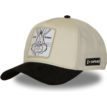Cepur izliekta truckeris bēšs snapback LOO14 BIC Bakss Bannijs Looney Tunes no Capslab