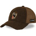 cepur-izliekta-truckeris-bruns-snapback-tasmanijas-velns-looney-tunes-no-capslab