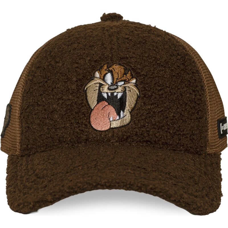cepur-izliekta-truckeris-bruns-snapback-tasmanijas-velns-looney-tunes-no-capslab