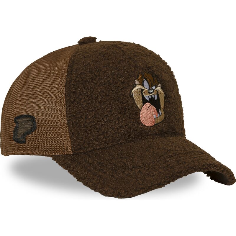 cepur-izliekta-truckeris-bruns-snapback-tasmanijas-velns-looney-tunes-no-capslab