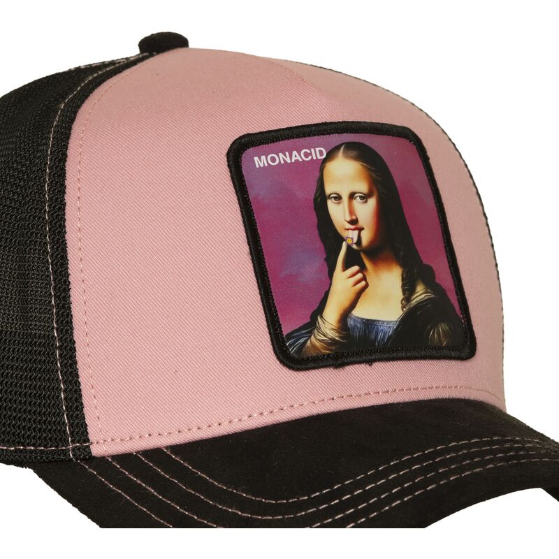 cepur-izliekta-truckeris-roza-snapback-acid-art1-monacid-mona-liza-slavenibas-no-capslab cepur-izliekta-truckeris-roza-snapback-acid-art1-monacid-mona-liza-slavenibas-no-capslab