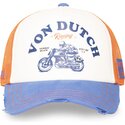 cepur-izliekta-truckeris-daudzkrasains-snapback-crew34-no-von-dutch