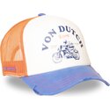 cepur-izliekta-truckeris-daudzkrasains-snapback-crew34-no-von-dutch