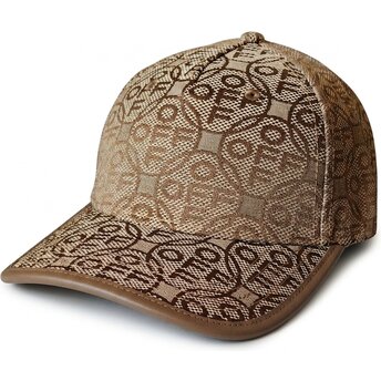 Cepur izliekta brūns regulējams Off Jacquard Canvas no L/AB c/o Off-White™