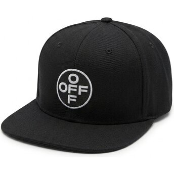 Cepur plakana melns snapback Off Embroidered Twill no L/AB c/o Off-White™