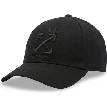 Cepur izliekta melns regulējams Clamp Arrows Twill no L/AB c/o Off-White™
