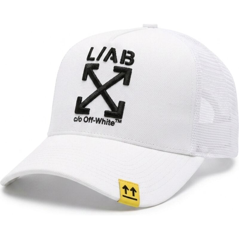 cepur-izliekta-truckeris-balts-snapback-clamp-arrows-no-l-ab-c-o-off-white
