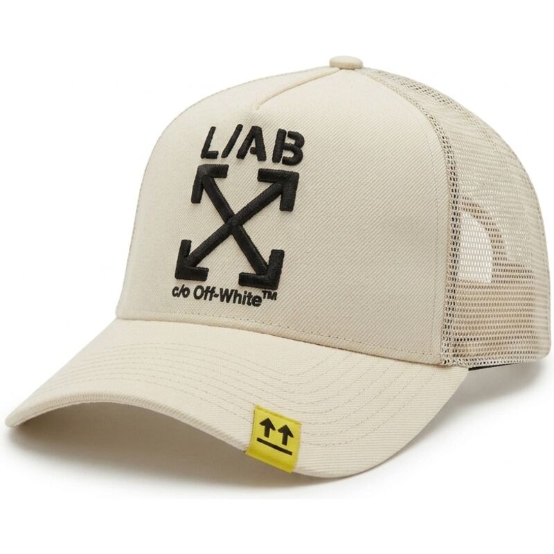 cepur-izliekta-truckeris-bess-snapback-clamp-arrows-no-l-ab-c-o-off-white