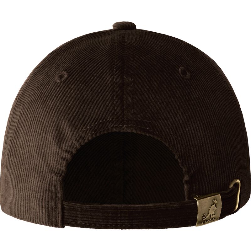 cepur-izliekta-bruns-regulejams-cord-baseball-no-kangol