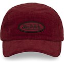 cepur-izliekta-5-panelu-sarkans-regulejams-c5p-vel04-no-von-dutch