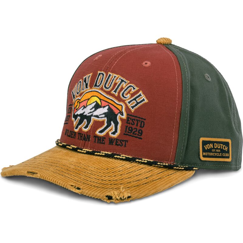 cepur-izliekta-sarkans-snapback-sem15-no-von-dutch
