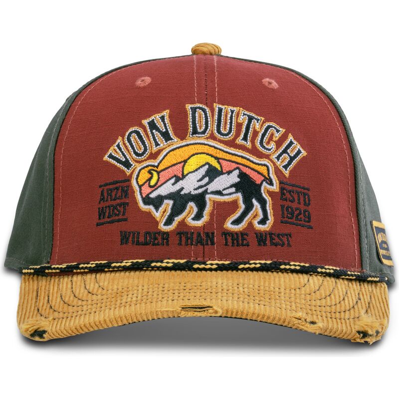 cepur-izliekta-sarkans-snapback-sem15-no-von-dutch