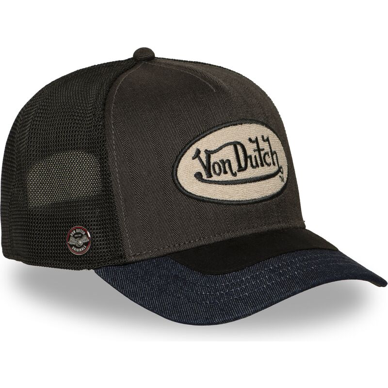 cepur-izliekta-truckeris-peleks-snapback-shield06-no-von-dutch