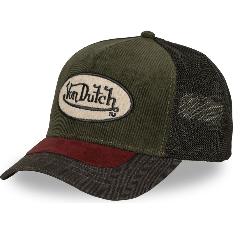 cepur-izliekta-truckeris-zals-snapback-shield07-no-von-dutch