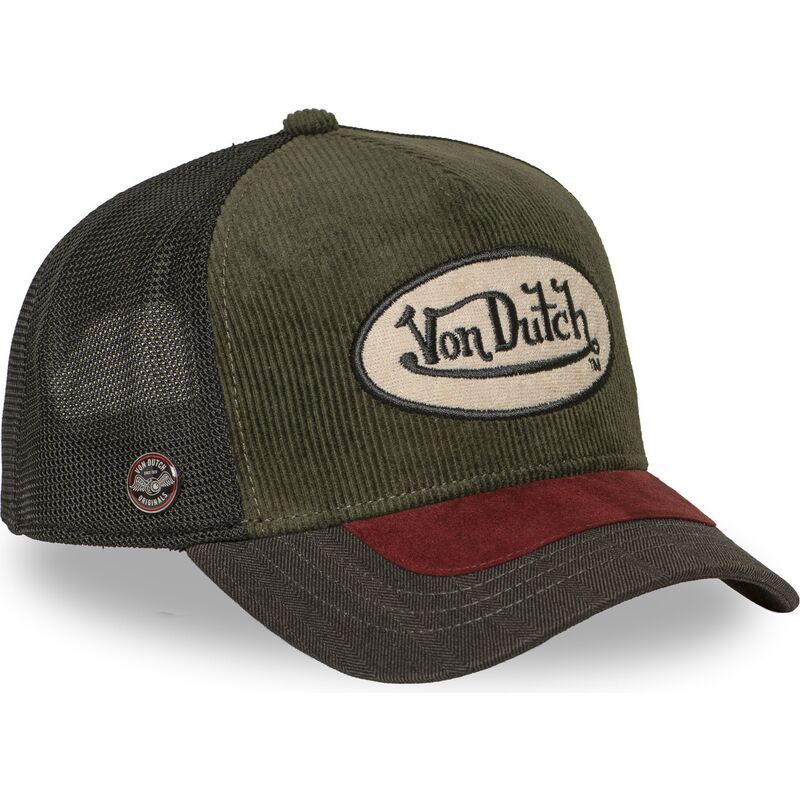 cepur-izliekta-truckeris-zals-snapback-shield07-no-von-dutch