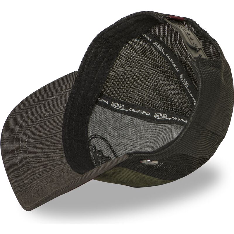 cepur-izliekta-truckeris-zals-snapback-shield07-no-von-dutch