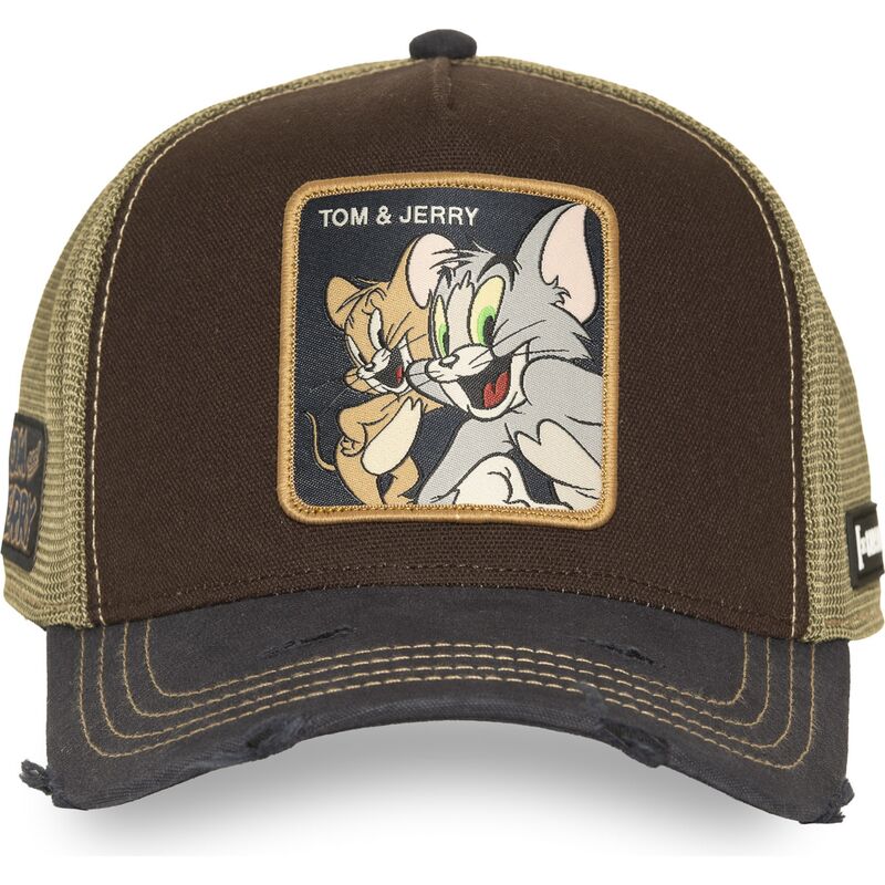 cepur-izliekta-truckeris-bruns-snapback-taj9-jat-toms-un-dzerijs-looney-tunes-no-capslab