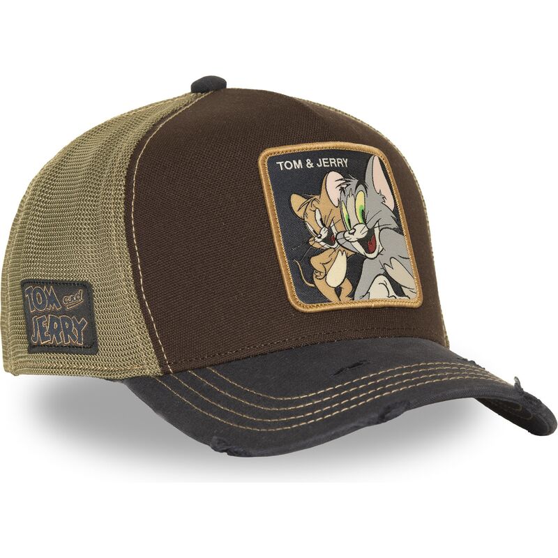 cepur-izliekta-truckeris-bruns-snapback-taj9-jat-toms-un-dzerijs-looney-tunes-no-capslab