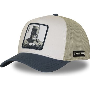 Cepur izliekta truckeris bēšs snapback DC12 BICO Batman DC Comics no Capslab