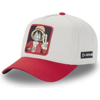 Cepur izliekta bēšs snapback OP4 TWO Monkey D. Luffy One Piece no Capslab