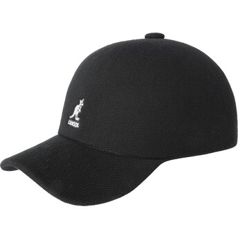 Cepur izliekta melns regulējams Bamboo Adj Spacecap no Kangol